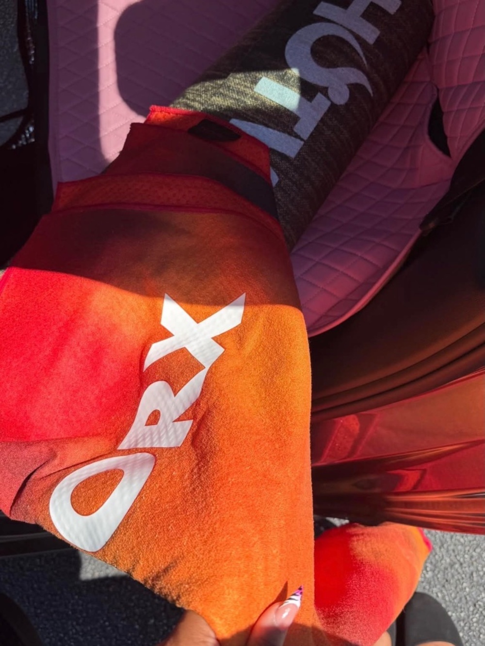Hotworx Yoga mat and towel